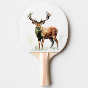 Pala De Ping Pong Enorme ciervo rayado