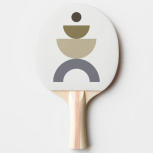 Pala De Ping Pong Equilibrio - formas geométricas coloridas de media