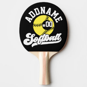 Pala De Ping Pong Equipo de retro de NOMBRE ADICIONAL para jugador d