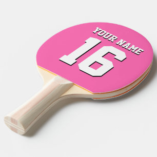 Pala De Ping Pong Equipo deportivo Hot Pink