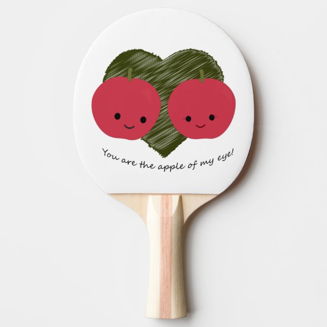 Pala De Ping Pong Eres la Apple de mi ojo (Anverso)