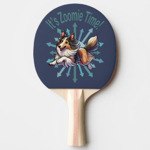 Pala De Ping Pong Es Zoomie Time Collie