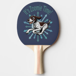 Pala De Ping Pong Es Zoomie Time German Shorthtransmitió Pointer