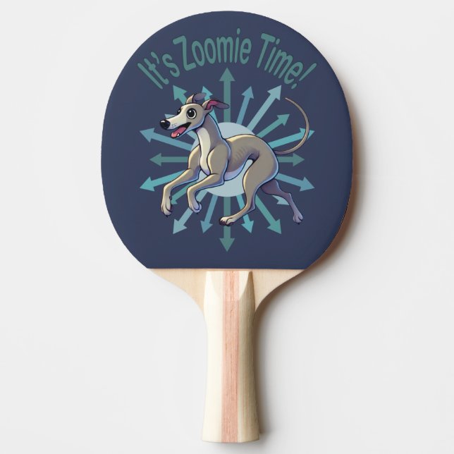 Pala De Ping Pong Es Zoomie Time Greyhound (Anverso)