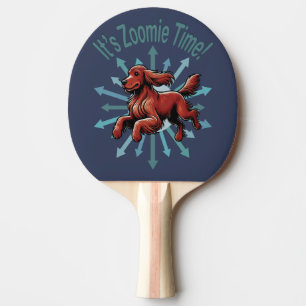 Pala De Ping Pong Es Zoomie Time Irish Setter