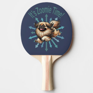 Pala De Ping Pong Es Zoomie Time Pekingese