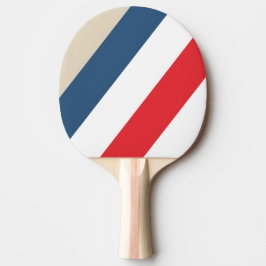 Pala De Ping Pong Escuadrón Vintage con Rayas Negras