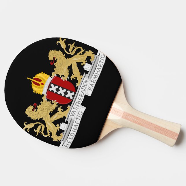 Pala De Ping Pong Escudo de Amsterdam (Lateral)