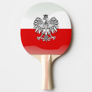 Pala De Ping Pong Escudo de armas de Polonia
