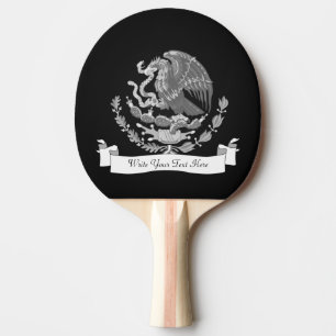Pala De Ping Pong Escudo de armas mexicano