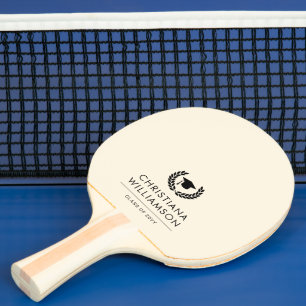Pala De Ping Pong Escuela personalizada y graduación universitaria e