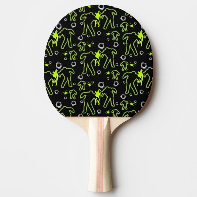 Pala De Ping Pong Escuela Zombie para niños (Anverso)