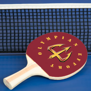 Pala De Ping Pong "Esfuerzo Olímpico" Ping Pong Paddle