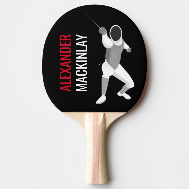 Pala De Ping Pong Esgrima (Anverso)