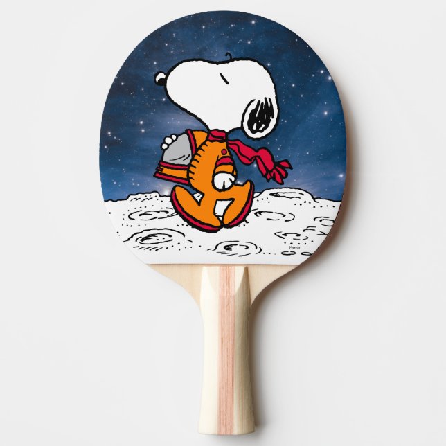 Pala De Ping Pong ESPACIO | Snoopy (Anverso)