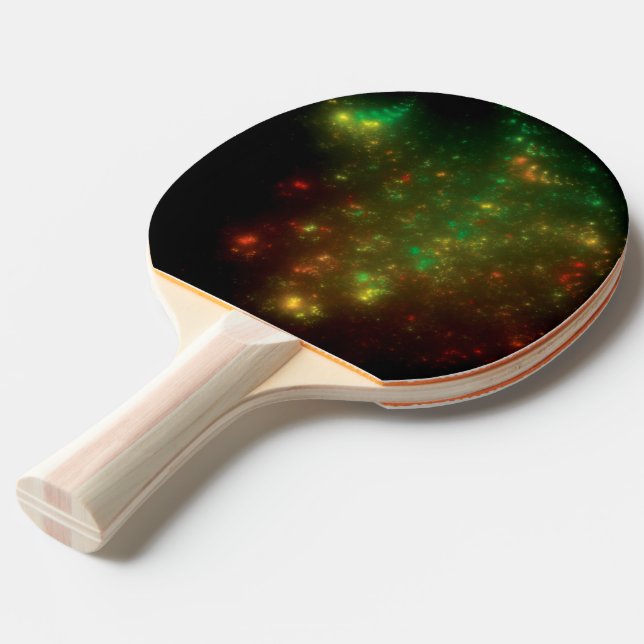 Pala De Ping Pong Espacio verde (Ángulo frontal)