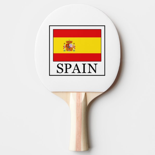 Pala De Ping Pong España (Anverso)