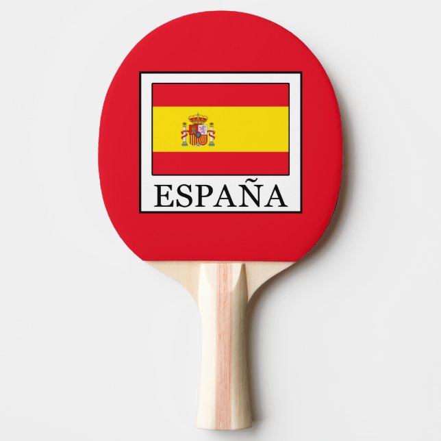 Pala De Ping Pong España (Anverso)