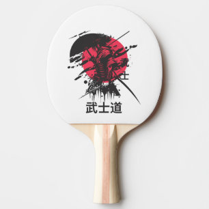 Pala De Ping Pong Espíritu Bushido: Estética del Guerrero Samurái