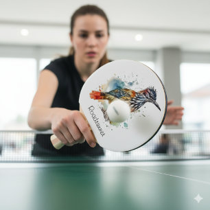 Pala De Ping Pong Espíritu del desierto, corredor de caminos en acua