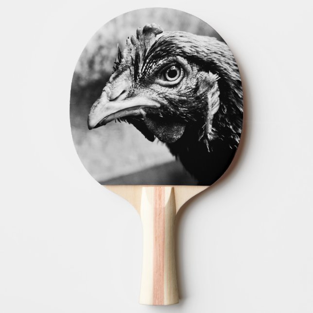 Pala De Ping Pong espíritus y pollos (Anverso)