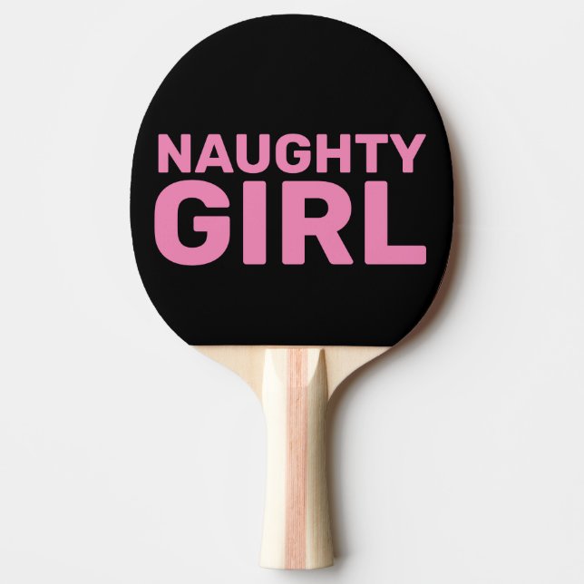 PALA DE PING PONG ESPOSA CHICA NOCTURNA PING PONG PADDLE (Anverso)