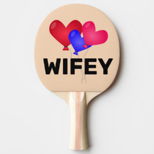 PALA DE PING PONG ESPOSA DE CUMPLEAÑOS PING PONG PADDLE