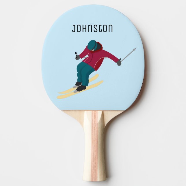 Pala De Ping Pong Esquí (Anverso)