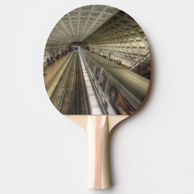 Pala De Ping Pong Estación de tren Washington DC (Anverso)