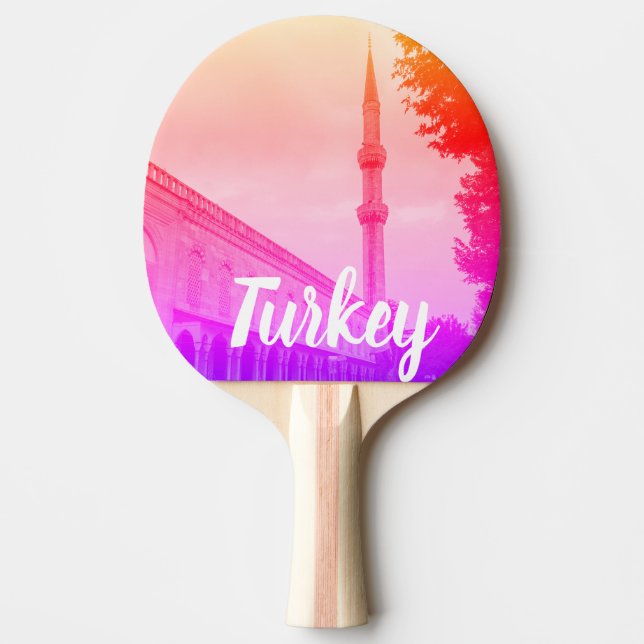 Pala De Ping Pong Estambul Turquía El Palacio Seraglio Topkapi (Anverso)