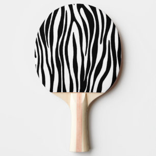 Pala De Ping Pong Estampado de Cebra