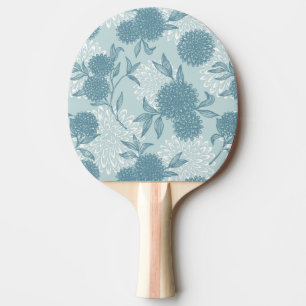 Pala De Ping Pong Estampado de flores retro 2 2