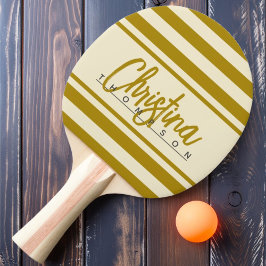 Pala De Ping Pong Estandarte Polo de mediados de siglo Desert Sage N