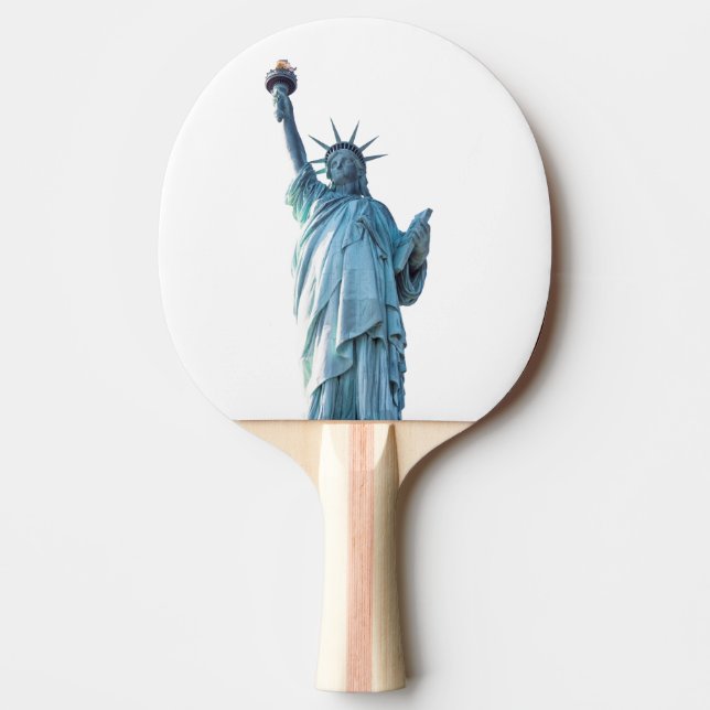 Pala De Ping Pong Estatua de la libertad (Anverso)
