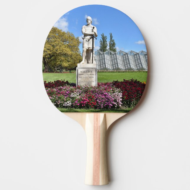 Pala De Ping Pong Estatua de Sir William Wallace (Anverso)
