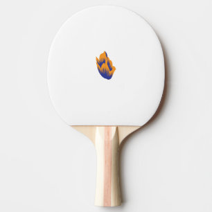 Pala De Ping Pong Estilo decorativo, verde azul oscuro, wattle