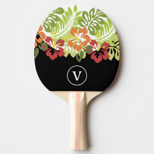 Pala De Ping Pong Estilo Tropical Divertido
