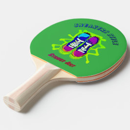 Pala De Ping Pong Estilo urbano: Arte callejero