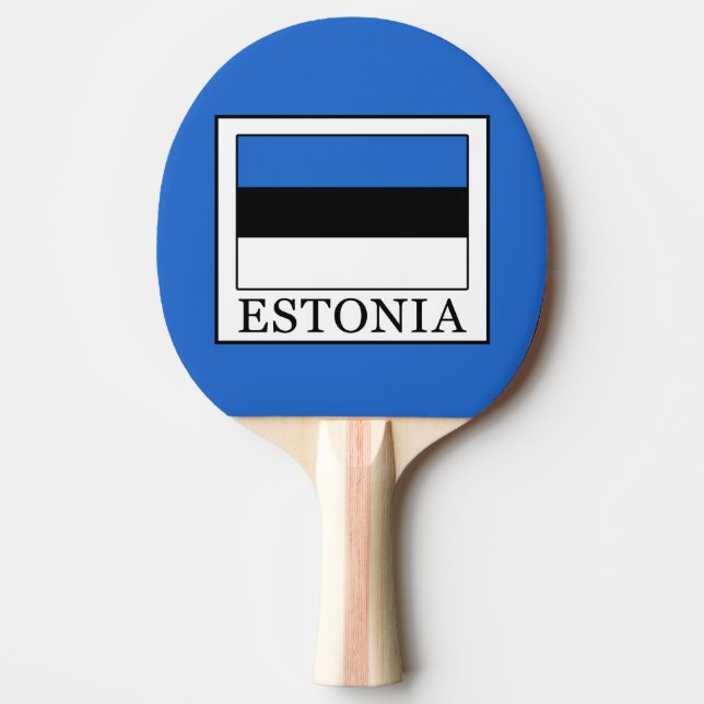 Pala De Ping Pong Estonia (Anverso)