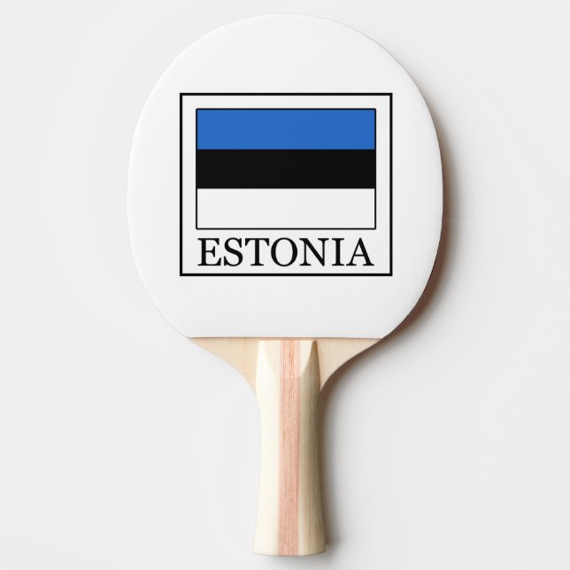 Pala De Ping Pong Estonia (Anverso)