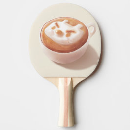 Pala De Ping Pong Estoy espumando con sentimientos - arte del café