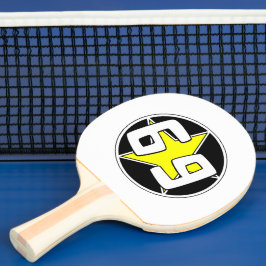Pala De Ping Pong Estrella amarilla 69