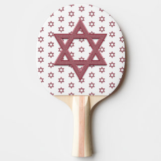 Pala De Ping Pong Estrella Roja de David sin costuras