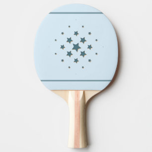 Pala De Ping Pong Estrellas azules
