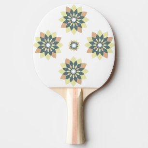 Pala De Ping Pong Estrellas geométricas modernas elegantes