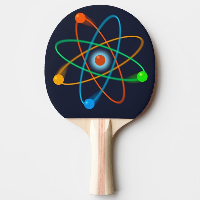 Pala De Ping Pong Estructura atómica (Anverso)
