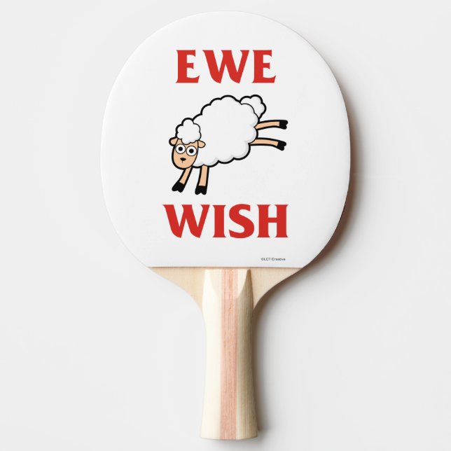 Pala De Ping Pong Ewe Wish (Anverso)
