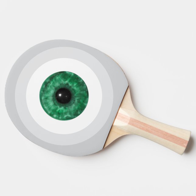 Pala De Ping Pong Eyeball Verde (Lateral)
