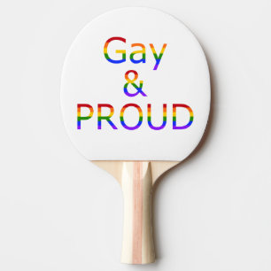Pala De Ping Pong Fallln Gay y Orgulloso