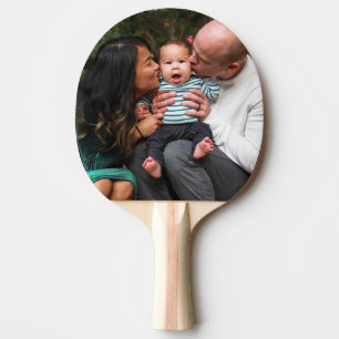 Pala De Ping Pong Familia personalizada de fotografía personalizado